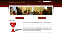 Desktop Screenshot of firstchristianvinton.org